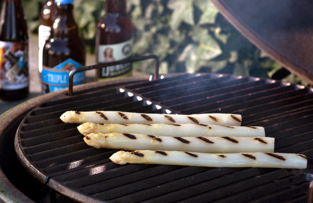 Asperges op de BBQ workshop